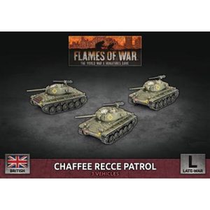 Flames Of War - Chaffee Recce Patrol (3x Plastic) - EN-BBX75
