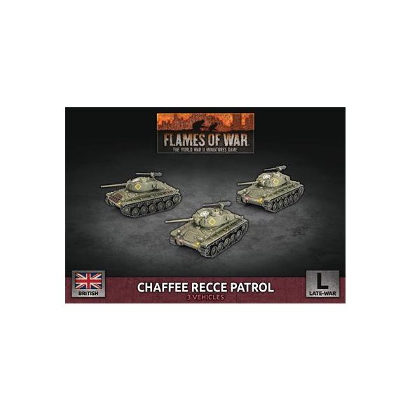 Flames Of War - Chaffee Recce Patrol (3x Plastic) - EN-BBX75