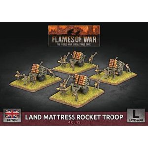 Flames Of War - Land Mattress Rocket Troop (4x) - EN-BBX77