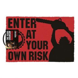 Pyramid Door Mats - Texas Chainsaw Massacre (Enter At Your Own Risk)-GP85645