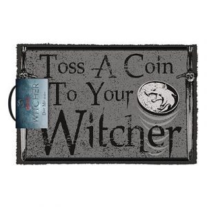 Pyramid Door Mats - The Witcher (Toss A Coin)-GP85775