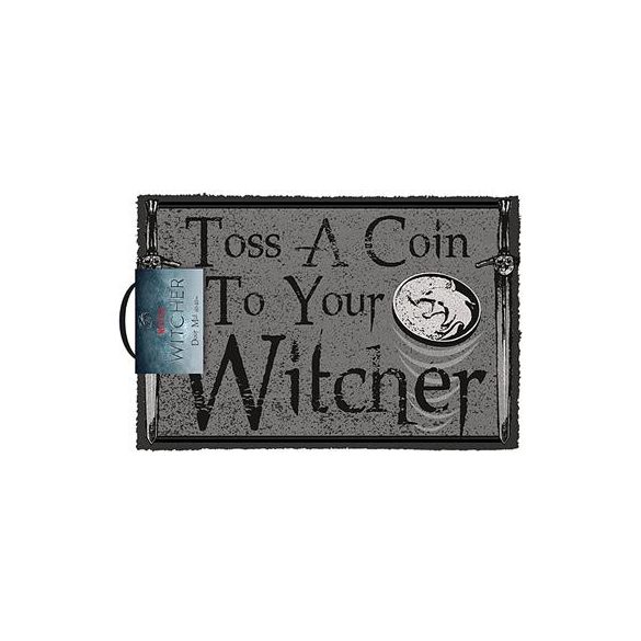 Pyramid Door Mats - The Witcher (Toss A Coin)-GP85775