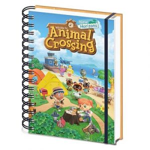 Pyramid A5 Lenticular Notebook - Animal Crossing (New Horizons)-SR73385