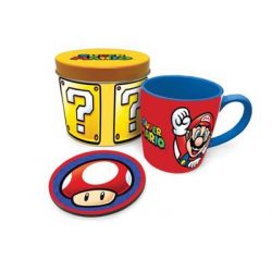 Super Mario - Lets A Go Mug Tin Set-GP86086