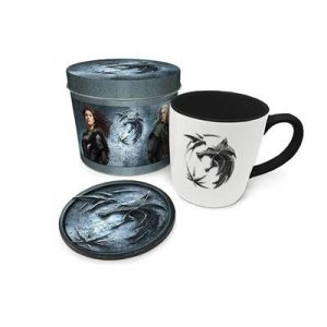 Pyramid Gift Set (Mug & Coaster in Gift Tin) - The Witcher (Taste Of Steel)-GP85773