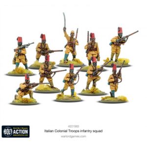 Bolt Action - Italian Colonial Troops Infantry Squad - EN-402215803
