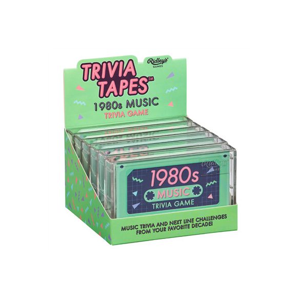 1980s Music Trivia Game CDU of 6 - EN-65845