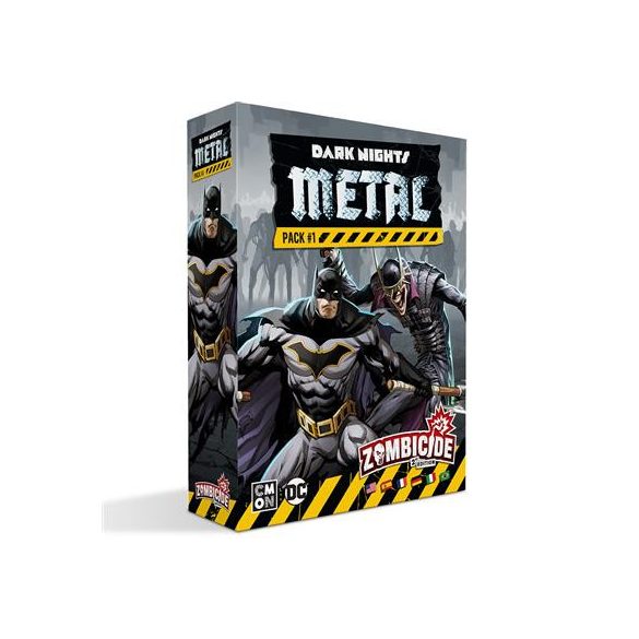 Zombicide: 2nd Edition - Dark Knight Metal Pack #1 - EN-ZCD-PR05