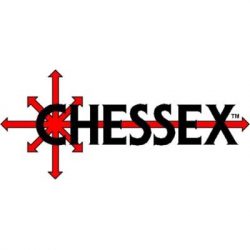 Chessex - Lustrous Polyhedral Azurite/gold 7-Die Set (with bonus die)-30055
