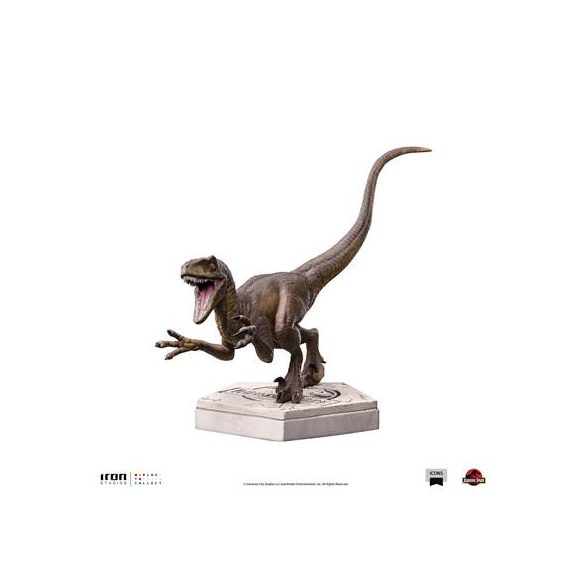 Jurassic World Icons - Velociraptor A Statue-UNIVJP75022-IC