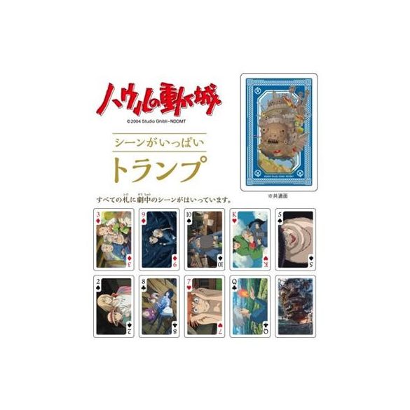 Howl's moving castle Playing cards-ENSKY-80277