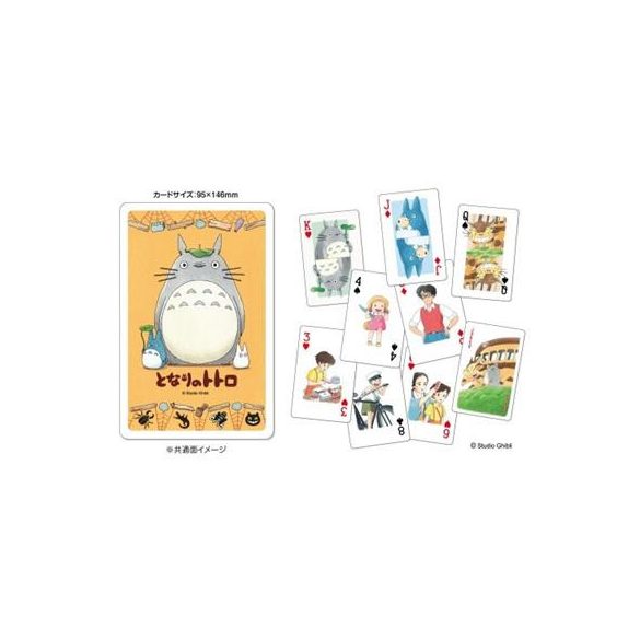 Big size playing cards My neighbor Totoro - big art-ENSKY-47644