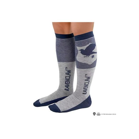 Set of 3 Ravenclaw knee high socks - Harry Potter-CR1643