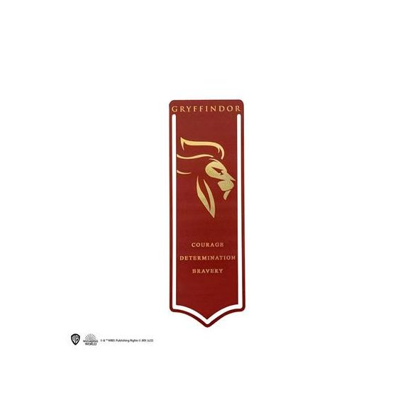 Metal bookmark - Gryffindor crest - Harry Potter-MAP5321