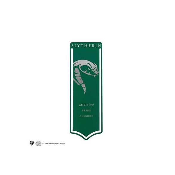 Harry Potter - Slytherin Crest - Metal Bookmark-MAP5322