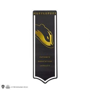 Metal bookmark - Hufflepuff crest - Harry Potter-MAP5324