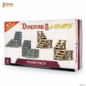 Dungeons & Lasers - Stairs Pack - EN-DNL0038