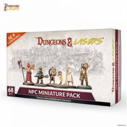 Dungeons & Lasers - NPC Miniature Pack - EN-DNL0043