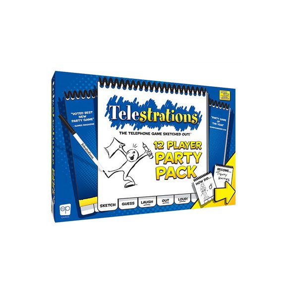 Telestrations 12 Player - Party Pack - EN-PG000-318-001100-04