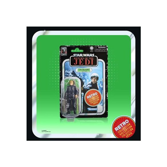 Star Wars Retro Collection Luke Skywalker (Jedi Knight)-F72745L20