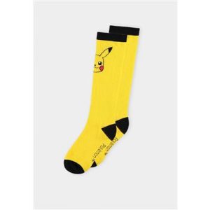 Pokémon - Pikachu - Knee High Socks (1 Pack) - Size 35/38-KH407777POK-35/38