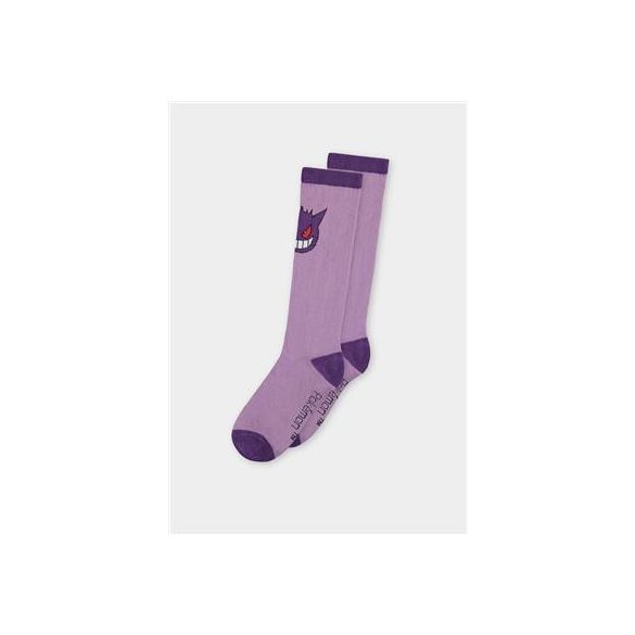 Pokémon - Gengar Knee High Socks (1 Pack)-KH465856POK-35/38