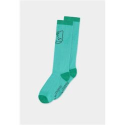 Pokémon - Bulbasaur Knee High Socks (1 Pack)-KH654077POK-35/38