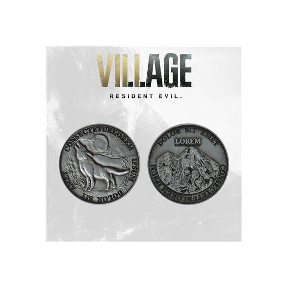 Resident Evil VIII Currency Replica Limited Edition Coin-CAP-RE801