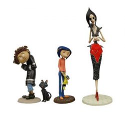 Coraline PVC Mini-Figures – “Best of” 3-Pc Set-NECA49567