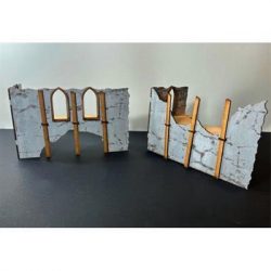 Bandua - Two Storey Ruins Pack - Imperial World 1-ba0100161