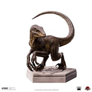 Jurassic Park Icons - Velociraptor C Statue-UNIVJP75222-IC