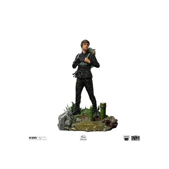 Book of Boba Fett - Luke Skywalker and Grogu Training - Art Scale 1/10 Statue-LUCSWR77122-10