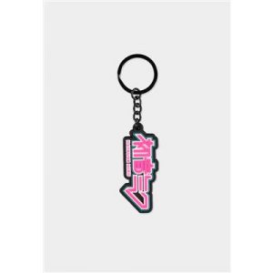 Hatsune Miku - Logo - Rubber Keychain-KE734367HMK