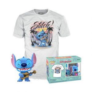 Funko POP! POP & Tee: L&S - Ukelele Stitch (FL)-FK73159