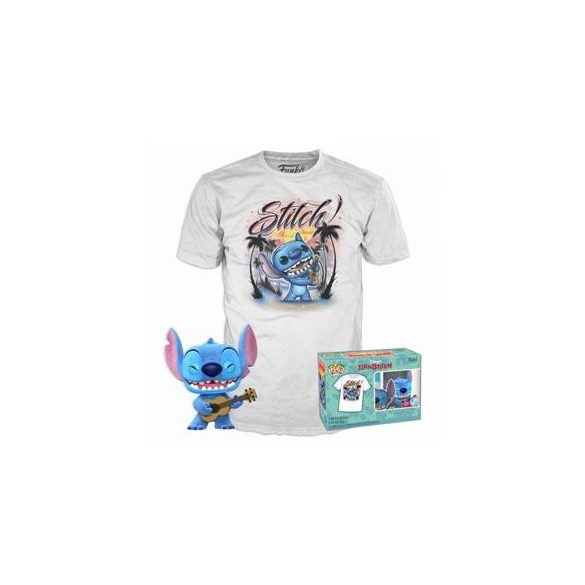 Funko POP! POP & Tee: L&S - Ukelele Stitch (FL)-FK73161