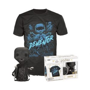 Funko POP! POP & Tee: Harry Potter - Dementor (GL)-FK73128