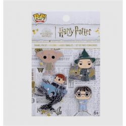 Funko POP! 4Pk Pin Set: HP Anniversary - Chamber Of Secrets-FKHPPN1107