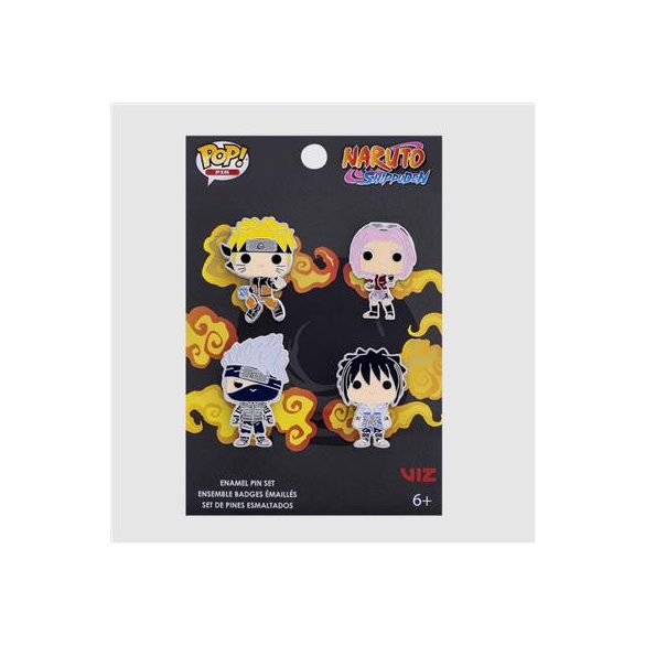 Funko POP! 4Pk Pin Set: Naruto - Team 7-FKNRPN0018