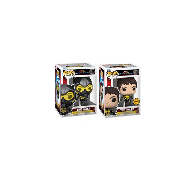 Funko POP! Vinyl: Quantumania - The Wasp w/Chase Assortment (5+1 chase figure)-FK70491