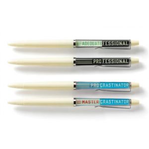Professional Procrastinator Floaty Pen Set-68804