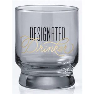 Designated Drinker Lowball Glass-68620