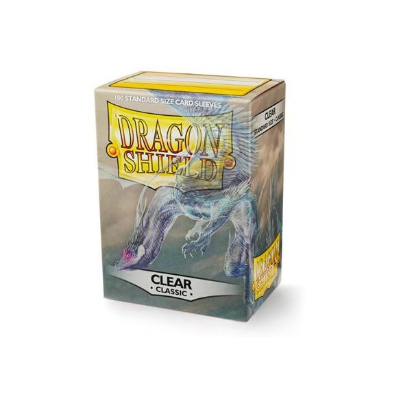 Dragon Shield Standard Sleeves - Clear (100 Sleeves)-AT-10001