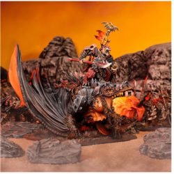 Kings of War - Salamanders: Salamander Clan Lord on Firedrake - EN-MGKWS204