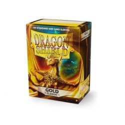 Dragon Shield Standard Sleeves - Gold (100 Sleeves)-AT-10006