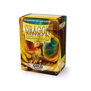 Dragon Shield Standard Sleeves - Gold (100 Sleeves)-AT-10006