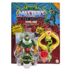 Masters of the Universe Origins Actionfigur Deluxe KING HISS-HKM80