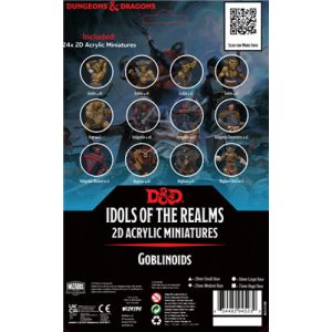 D&D Idols of the Realms: Goblinoids – 2D Set - EN-WZK94523