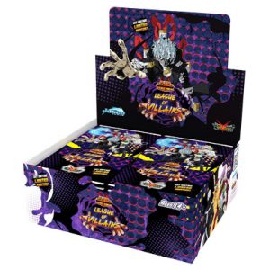 My Hero Academia CCG Series 4: League of Villains First Edition Booster Display (24 packs) - EN-JASUVS04B