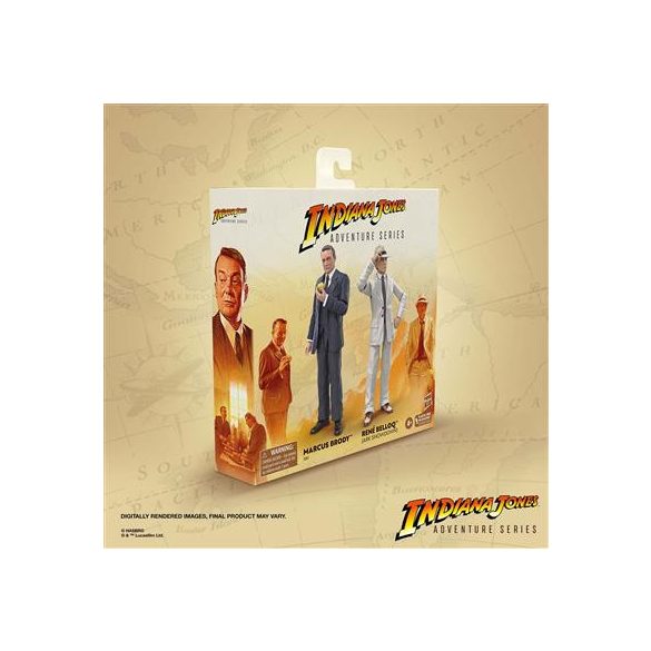 Indiana Jones Adventure Series Marcus Brody & René Belloq (Ark Showdown)-F88445L0