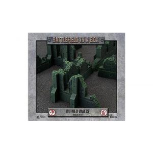 Battlefield in a Box: Gothic Battlefield - Ruined Walls - Malachite (x5) - EN-BB646